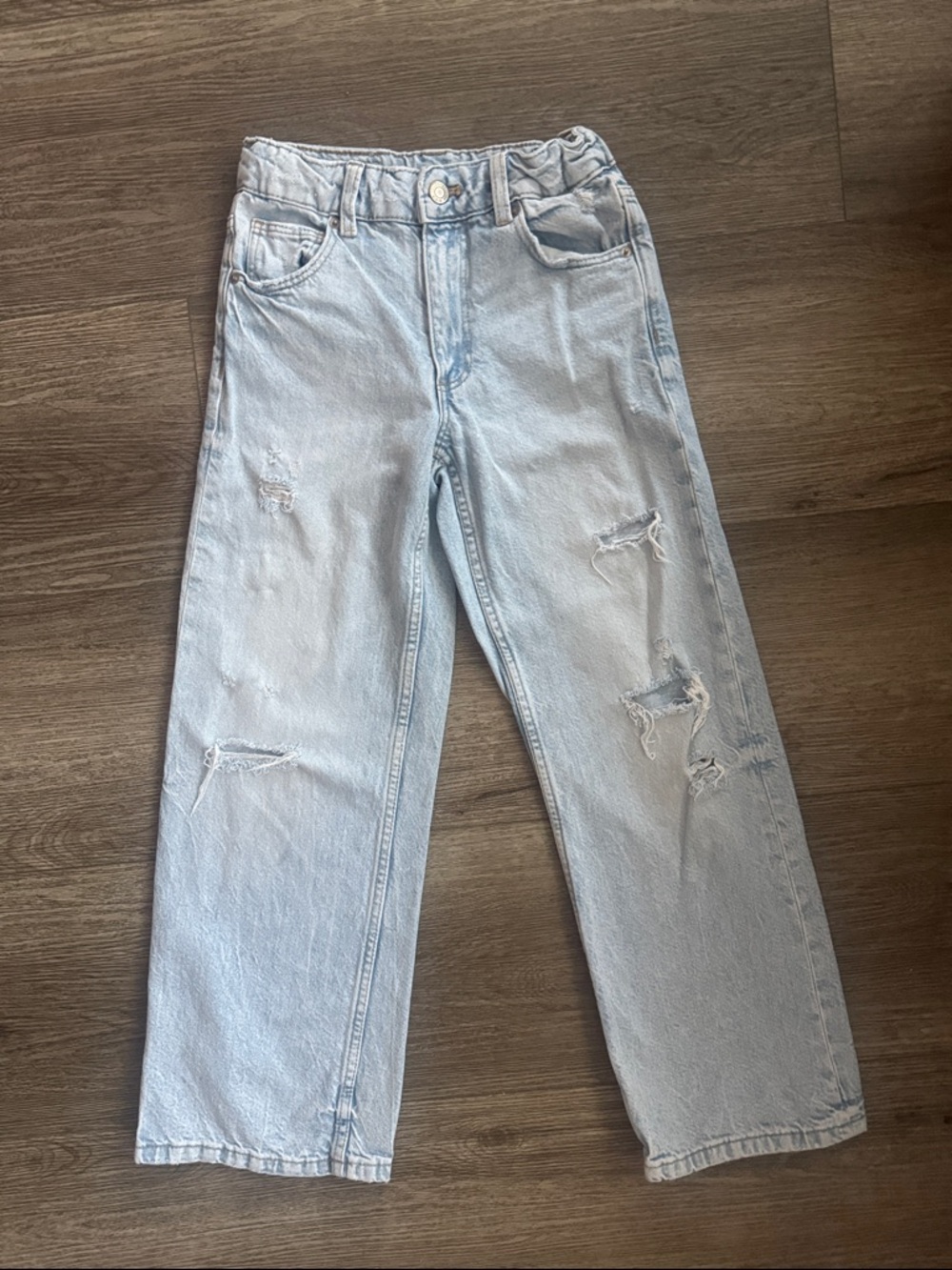Zara Light Blue Denim Jeans